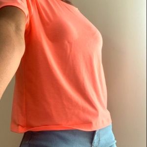 Neon Gapfit workout tee